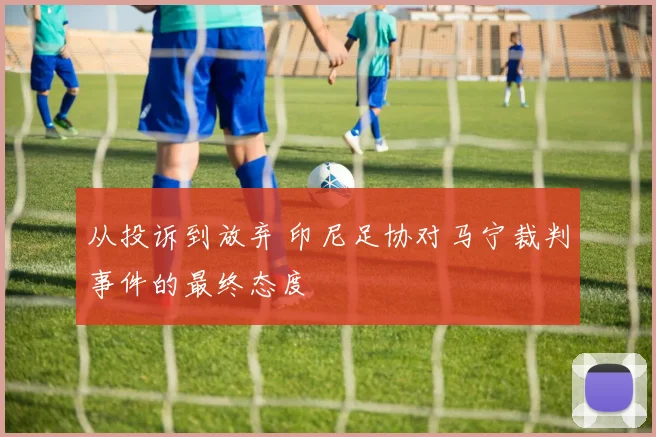 从投诉到放弃 印尼足协对马宁裁判事件的最终态度